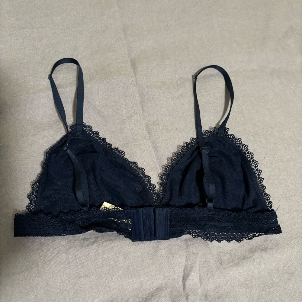 Victoria's Secret Midnight Blue Lace Bralette